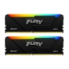 Модуль памяти Kingston 32GB DDR4 3600MHz DIMM FURY Beast Black RGB XMP kit 2x16Gb, CL18, 288-pin  1.35V  Non-ECC (KF436C18BB2AK2/32)