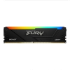 Модуль памяти Kingston 32GB DDR4 3200MHz DIMM FURY Beast Black RGB XMP CL16, 1.35V 288-pin Non-ECC (KF432C16BB2A/32)