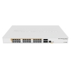 Коммутатор MIKROTIK CRS328-24P-4S+RM Cloud Router Switch with 800 MHz CPU, 512MB RAM, 24xGigabit LAN (all PoE-out), 4xSFP+ cages, RouterOS L5 or SwitchOS (dual boot), 1U rackmount case, 500W built-in PSU  (002228)