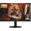 Монитор 27" AOC C27G4ZXU Black (VA, изогнутый, 1920x1080, 280Hz, 0.3 ms, 178°/178°, 300 cd/m, 80M:1, +2xHDMI 2.0, +DisplayPort 1.4, +MM) (C27G4ZXU плохая упаковка)
