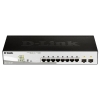 Коммутатор D-Link DGS-1210-08P/G3A Настраиваемый L2 коммутатор с 8 портами 10/100/1000Base-T и 2 портами 1000Base-X SFP (8 портов PoE 802.3af/at, PoE-бюджет 65 Вт) bp (DGS-1210-08P/G3A плохая упаковка)
