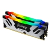 Модуль памяти Kingston 32GB DDR5 6400 DIMM FURY Renegade RGB XMP Gaming Memory KF564C32RSAK2-32 Non-ECC, CL32, 1.4V, (Kit of 2) 1RX8 32-39-39  288-pin 16Gbit, RTL