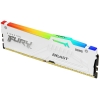 Модуль памяти Kingston 16GB FURY Beast White RGB DDR5 DIMM 5600 (KF556C40BWA-16)