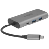 Концентратор Dahua 7-in-1 Docking station 7 in 1 USB 3.1 Type-C to USB 3.0 + HDMI + SD/TF + PD Docking Station (DH-TC37)