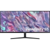 Монитор 34" SAMSUNG S34C500GAI ViewFinity S5 Black (VA, 3440x1440, HDMI+HDMI+DP, 5 ms, 178°/178°, 300 cd/m, 3000:1, 100Hz) (LS34C500GAIXCI)