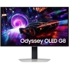 27" Монитор Samsung Odyssey OLED G8 G81SF S27FG812SI Silver UHD (3840x2160), OLED, 240Hz, HDMIx2+DP (LS27FG812SIXCI)