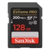 Карта памяти SanDisk Extreme Pro SD UHS I 128GB Card for 4K Video for DSLR and Mirrorless Cameras 200MB/s Read & 90MB/s Write (SDSDXXD-128G-GN4IN)