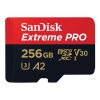 Карта памяти SanDisk  Extreme Pro microSD UHS I Card 256GB for 4K Video on Smartphones Action Cams & Drones 200MB/s Read, 140MB/s Write (SDSQXCD-256G-GN6MA)