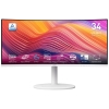 Монитор 34" MSI Modern MD342CQPW Curved VA, 3440x1440, 120Hz, 4ms, 300сd/m, 3500:1, HDR | 2xHDMI(2.0b), DP(1.4a), Type-C(PD-98W), 2xUSB3.2 | HAS, Swivel, ExPSU, , Vesa 75, White (9S6-3PC59H-036)