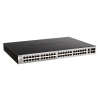 Коммутатор D-Link DGS-3130-54PS/B2A Управляемый L3 стекируемый коммутатор с 48 портами 10/100/1000Base-T, 2 портами 10GBase-T и 4 портами 10GBase-X SFP+ (48 портов PoE 802.3af/at, PoE-бюджет 370 Вт; 740 Вт с DPS-700)