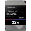 Жесткий диск серверный Western Digital 3.5" 22TB WD Ultrastar DC HC570 (WUH722222ALE6L4) SATA 6Gb/s, 7200rpm, 512MB