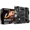 Материнская плата Gigabyte B550M K, Socket AM4, AMD B550, 4xDDR4-3200, HDMI+DP, 1xPCI-Ex16, 1xPCI-Ex1, 4xSATA3(RAID 0/1/10), 2xM.2, 8 Ch Audio, GLan, (4+2)xUSB2.0, (4+2)xUSB3.2, 1xPS/2, mATX, RTL  bp (B550M K плохая упаковка)