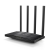 AC1200 Двухдиапазонный Wi Fi роутер. 300 Мбит/с на 2,4 ГГц + 867 Мбит/с на 5 ГГц. 4 антенны, 1 гигабитный порт WAN + 4 гигабитных порта LAN, порт USB 2.0. приложение Tether, режим точки доступа, поддержка IPv6, IPTV, Beamforming, Airtime Fairness, MU-MIMO, сервер VPN, поддержка облака (Archer C6U)