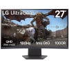 Монитор 27" LG 27GS60QC-B Curved VA, 2560x1440, 180Hz, 1ms, 300сd/m, 3000:1, HDR10 | 2xHDMI(2.0), DP(1.4) | HAS, Swivel, ExPSU, Vesa 100, Black (27GS60QC-B.ARUQ)