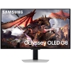 Монитор 32" SAMSUNG S32DG800SI Odyssey OLED G8 G80SD UHD Smart OLED, 3840x2160, 240Hz, 0,03ms, 250сd/m, 1500000:1, HDR10 | 2xHDMI(2.1), DP(1.4), 2xUSB3.0 | HAS, Pivot, Swivel, InPSU, Speakers, Vesa 100, Silver (LS32DG800SIXCI)