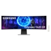 49" Монитор Samsung Odyssey OLED G9 G95SD S49DG952SI Silver DQHD (5120x1440), OLED, 240Hz, HDMI+Micro HDMI+DP, curved (LS49DG952SIXCI)