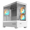 Корпус для ПК Gigabyte C201 Panoramic Ice, MidTower, mATX (C201PI M-ATX CASE)