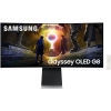 Монитор 34" SAMSUNG S34DG852SI Odyssey OLED G8 Ultra WQHD Smart Curved OLED, 3440x1440, 175Hz, 0,03ms, 250сd/m, 1000000:1, HDR10 | 2xHDMI(2.1), DP(1.4), 2xUSB3.0 | HAS, ExPSU, Speakers, Vesa 100, Silver/Black (LS34DG852SIXCI)