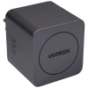 Сетевое зарядное устройство с выдвижным кабелем UGREEN X614 (65822) 45W GaN Fast Charger USB-C&USB-A with Retractable Cable USB-C. Цвет: серый космос (65822_)