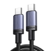 Кабель зарядный UGREEN L532 (65907) USB-C to USB-C PD Fast Charging Cable 240W Max. Длина: 1м. Цвет: серый космос (65907_)