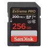 Карта памяти SanDisk Extreme Pro SD UHS I 256GB Card for 4K Video for DSLR and Mirrorless Cameras 200MB/s Read & 140MB/s Write (SDSDXXD-256G-GN4IN)