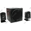 Колонки Microlab M-820 <чёрный> (2x12W +Subwoofer 12W дерево, ПДУ проводной)