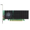 Плата расширения HighPoint SSD7502,  PCIe 4.0 x16,  Ports: 2x M.2 (2242/2260/2280/22110), Board: LowProfile, Bootable, RAID: 0,1, ADD IN CARD (SSD7502-111R1C)