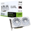 Видеокарта ASUS RTX5060Ti DUAL WHITE OC 16GB GDDR7 128bit 3xDP HDMI 2FAN RTL (DUAL-RTX5060TI-O16G-WHITE) (90YV0MH6-M0NA00)