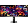Монитор 34" MSI MPG 341CQR QD-OLED X36   QD-OLED, 3440x1440, 360Hz, 0,03ms, 300сd/m, 1500000:1, HDR10 | 2xHDMI(2.1), DP(2.1a), Type-C(PD-98W), 2xUSB2.0 | HAS, Swivel, InPSU, Vesa 100, Black (9S6-3DE29A-014)