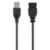 Кабель удлинитель USB2.0 Pro Cablexpert CCP-USB2-AMAF-10 AM/AF, 3.0м, экран, черный, пакет   (041959)