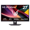 Монитор 27" LG 27G610A-B  IPS, 2560x1440, 200Hz, 1ms, 400сd/m, 1000:1, HDR10 | 2xHDMI(2.0), DP(1.4) | HAS, Pivot, Swivel, ExPSU, Vesa 100, Black (27G610A-B.ARUQ)