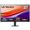 Монитор 27" LG 27U421A-B  Curved VA, 1920x1080, 100Hz, 5ms, 250сd/m, 3000:1, HDR10 | HDMI(2.0), Type-C(PD-15W) | ExPSU, Vesa 100, Black (27U421A-B.ARUQ)