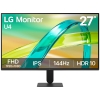 Монитор 27" LG 27U411B-B  IPS, 1920x1080, 144Hz, 5ms, 250сd/m, 1500:1, HDR10 | VGA, HDMI(2.0) | ExPSU, Vesa 100, Black (27U411B-B.ARUZ)