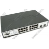 D-Link <DGS-3200-16> Switch 16port (14UTP 10/100/1000Mbps + 2Combo 1000Base-T/SFP)