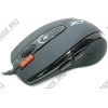 A4-Tech 4x3Fire Game Optical Mouse <X-710FS-Black(1)> (2000dpi) (RTL) USB  7btn+Roll