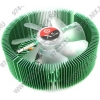 Thermaltake <CL-P0496> X5 Orb FX II /Green Cooler for Socket 775/AM2 (18дБ,1800об/мин,Al)