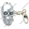 Jet.A USB2.0 Flash Drive 4Gb Silver Skull (RTL)