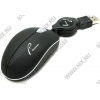 Rovermate Optimi Super Mini Optical Mouse <Ergomate-025 Black> (RTL) USB 3btn+Roll уменьшенная