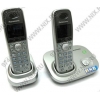 Panasonic KX-TG8012RUS <Silver> р/телефон (2 трубки с ЖК диспл.,DECT)