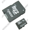 Apacer <microSDHC-4Gb Class6 + microSD-->SD Adapter>microSecureDigital High Capacity Memory Card