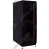 NT PRACTIC PLUS / МGLASS 42-610 B Шкаф 19" напольный, черный 42U 600*1000, дверь стекло-металл (3ч)