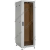 NT PRACTIC PLUS / МGLASS 42-68 G Шкаф 19" напольный, серый 42U 600*800, дверь стекло-металл (3ч)