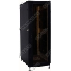 NT PRACTIC PLUS / МGLASS 33-68 B Шкаф 19" напольный, чёрный 33U 600*800, дверь стекло-металл (3ч)