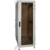 NT PRACTIC PLUS / МGLASS 33-66 G Шкаф 19" напольный, серый 33U 600*600, дверь стекло-металл (3ч)