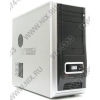 Miditower GMC J-30 <B> Silver&Black ATX  450W  (24+4+2x6пин)