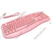 Клавиатура SVEN Standard 636 для блондинок Pink <USB> 104КЛ