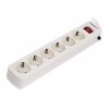 Сетевой фильтр Ippon BK112 1.8м (6 розеток) белый (коробка)
