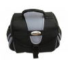 Бол. сумочка "Супер-защита" с 4 карм. Digitex nylon black/grey DCACBPG-06-BL, size: 28*16,5*20 cm