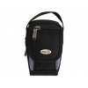 Средняя сумочка с 3 карманами и ручкой Digitex nylon black/grey DCACBPG-04-BL, size: 8*7*13,5 cm