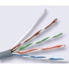 Кабель сетевой HQ UTP 4 пары cat5E solid 0.42мм Cu 305м серый (43648)